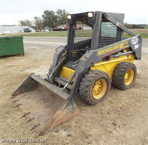 2001 new holland ls170 skid steer|l170 new holland for sale.